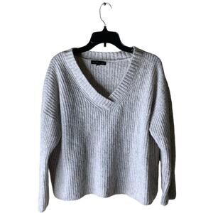 Banana Republic Merino Wool Alpaca Sweater Womens Size XL V-Neck Long Sleeves